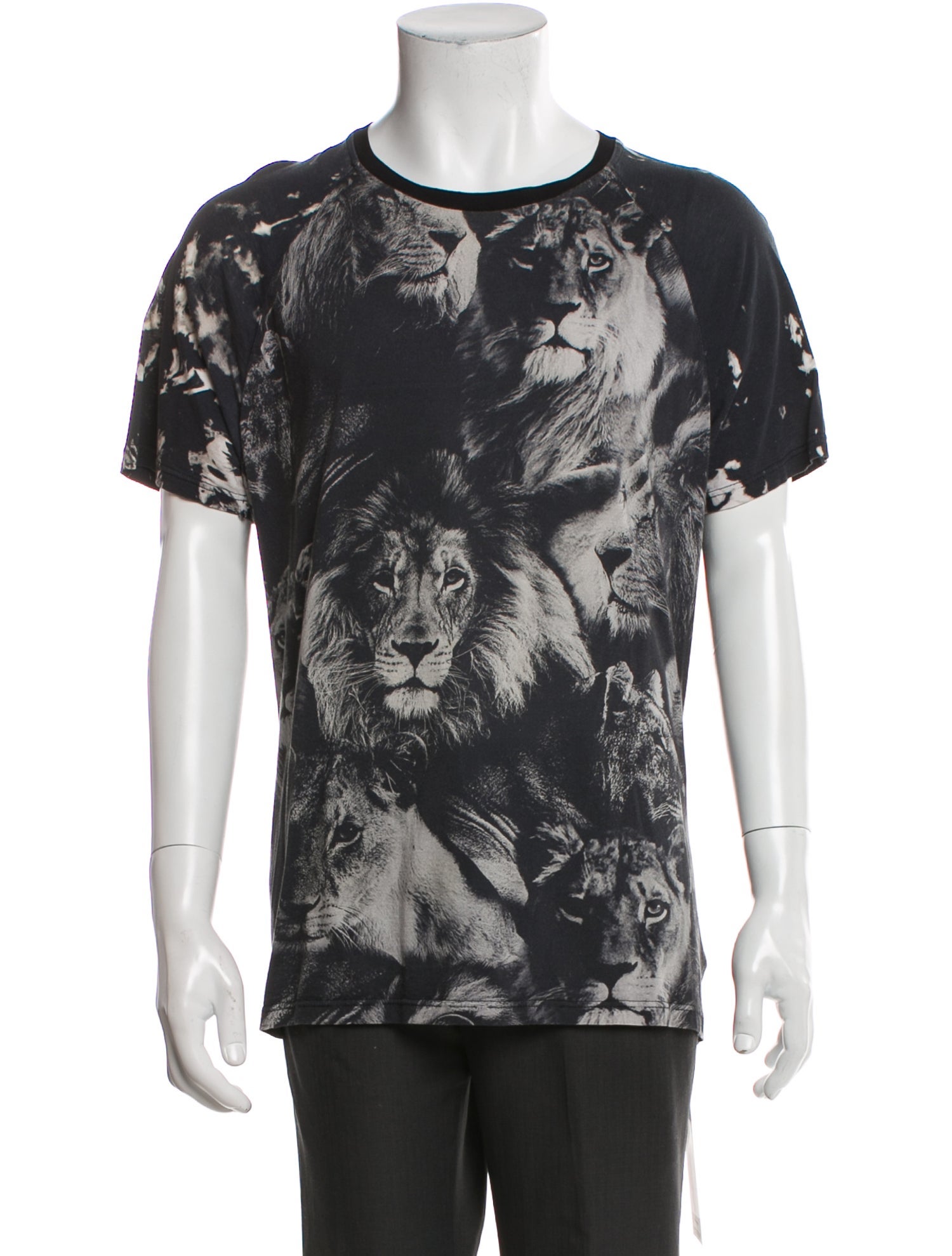 Roberto Cavalli Printed Crew Neck T-Shirt
