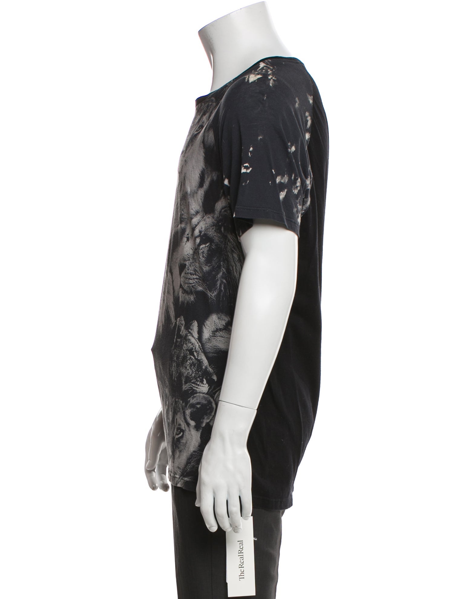 Roberto Cavalli Printed Crew Neck T-Shirt