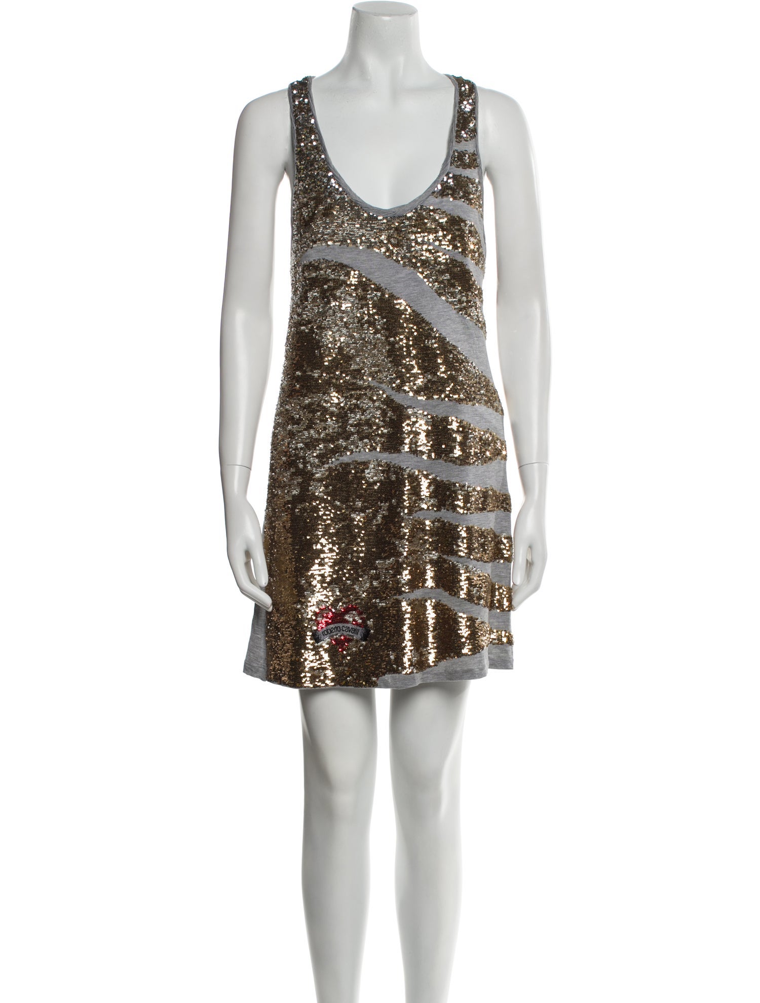 Roberto Cavalli Printed Mini Dress