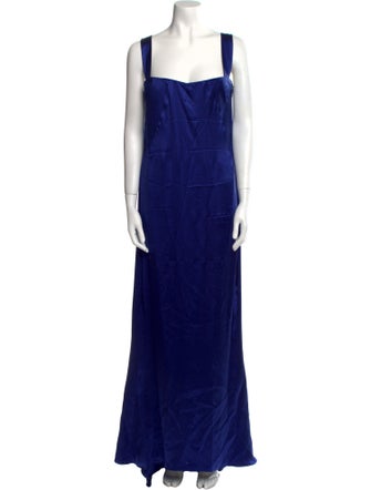 Roberto Cavalli Silk Long Dress