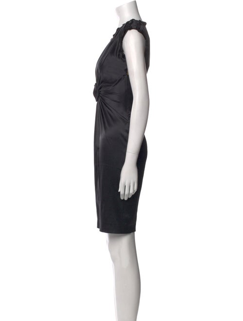Roberto Cavalli Silk Knee-Length Dress
