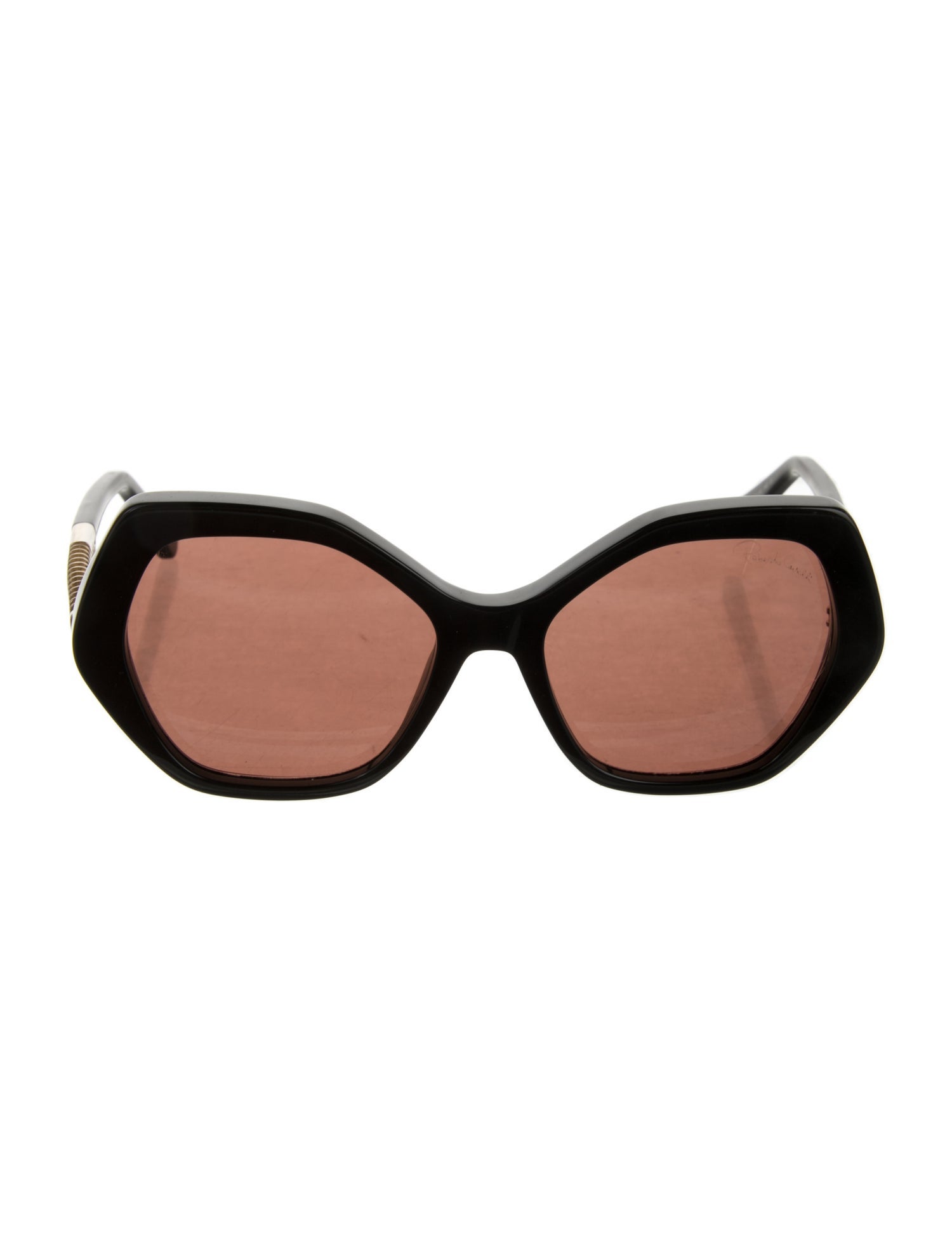 Roberto Cavalli Oversize Tinted Sunglasses