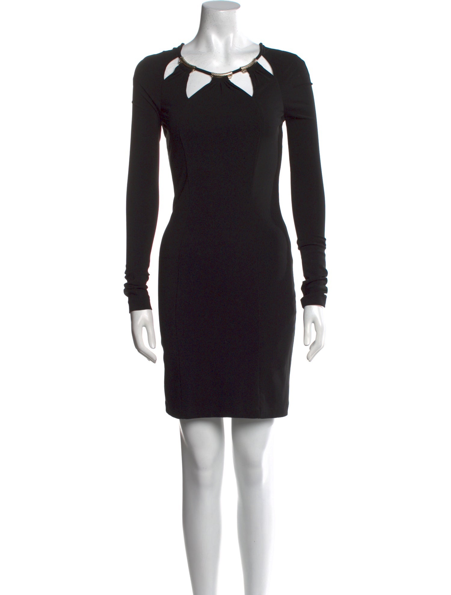 Roberto Cavalli V-Neck Mini Dress