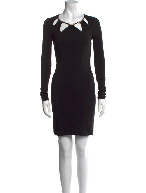 Roberto Cavalli V-Neck Mini Dress