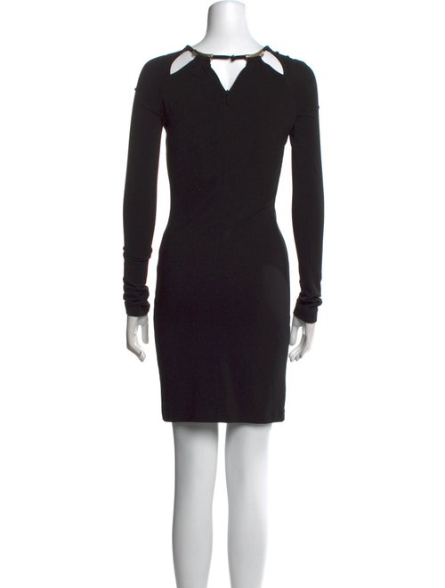 Roberto Cavalli V-Neck Mini Dress