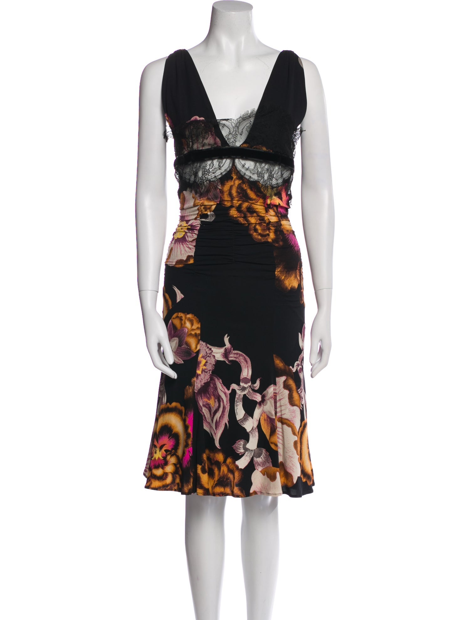 Roberto Cavalli Vintage Knee-Length Dress