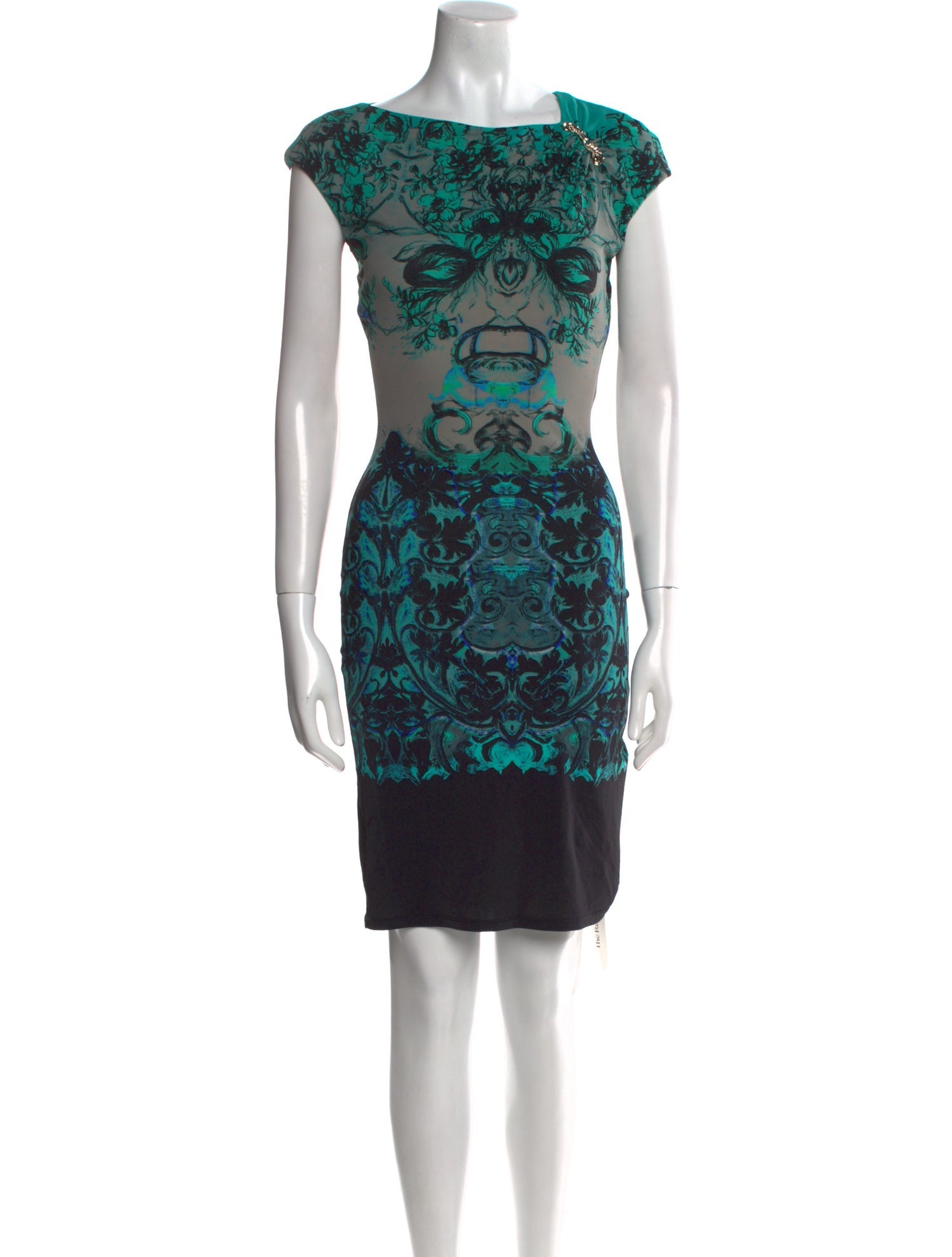 Roberto Cavalli Printed Mini Dress