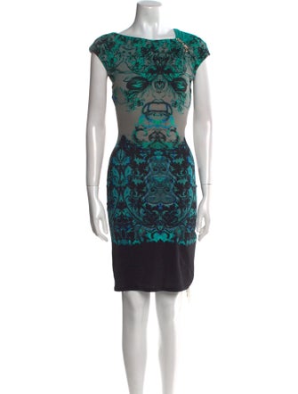 Roberto Cavalli Printed Mini Dress