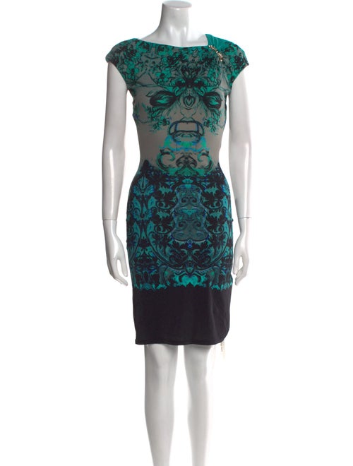 Roberto Cavalli Printed Mini Dress