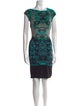 Roberto Cavalli Printed Mini Dress