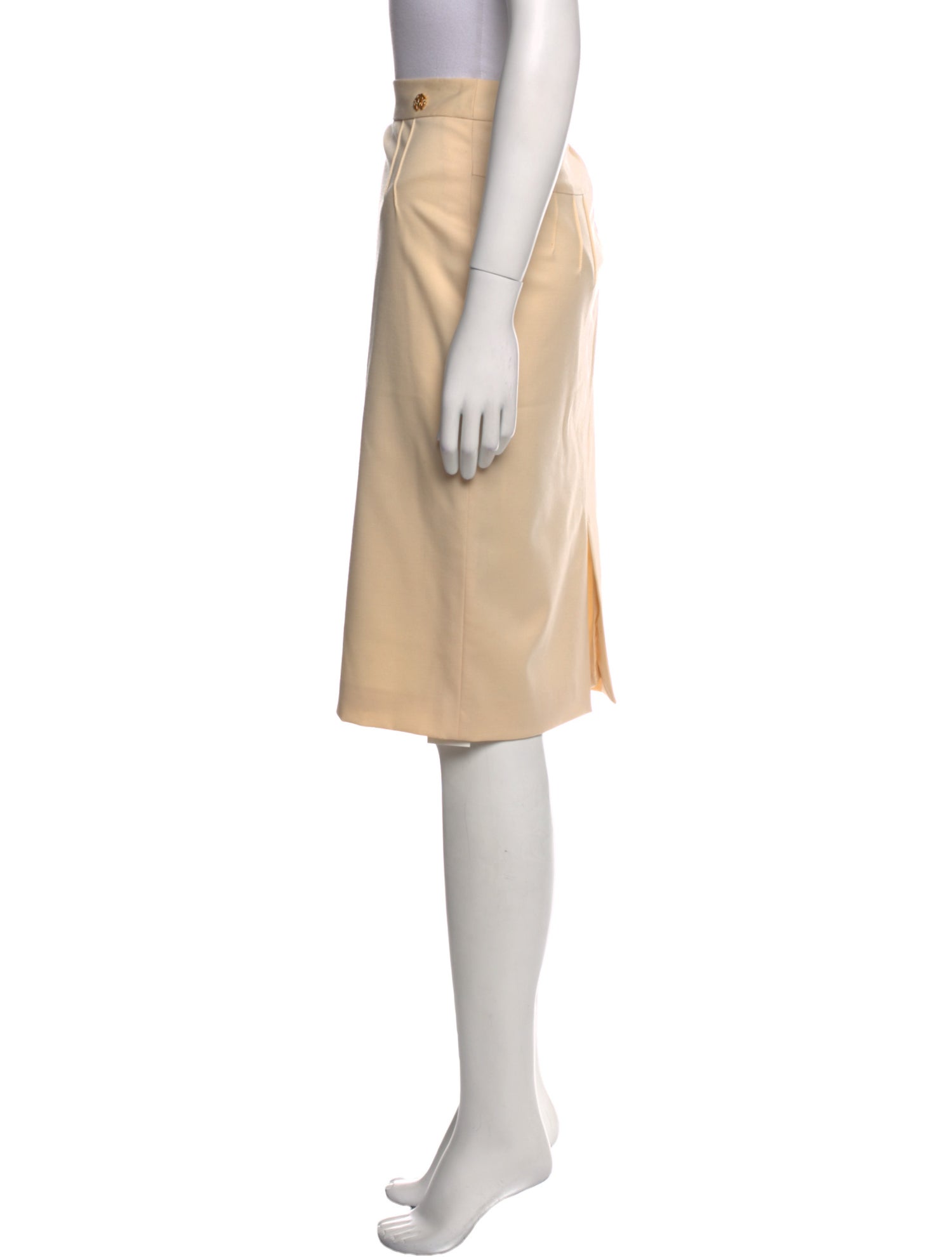 Roberto Cavalli Virgin Wool Knee-Length Skirt