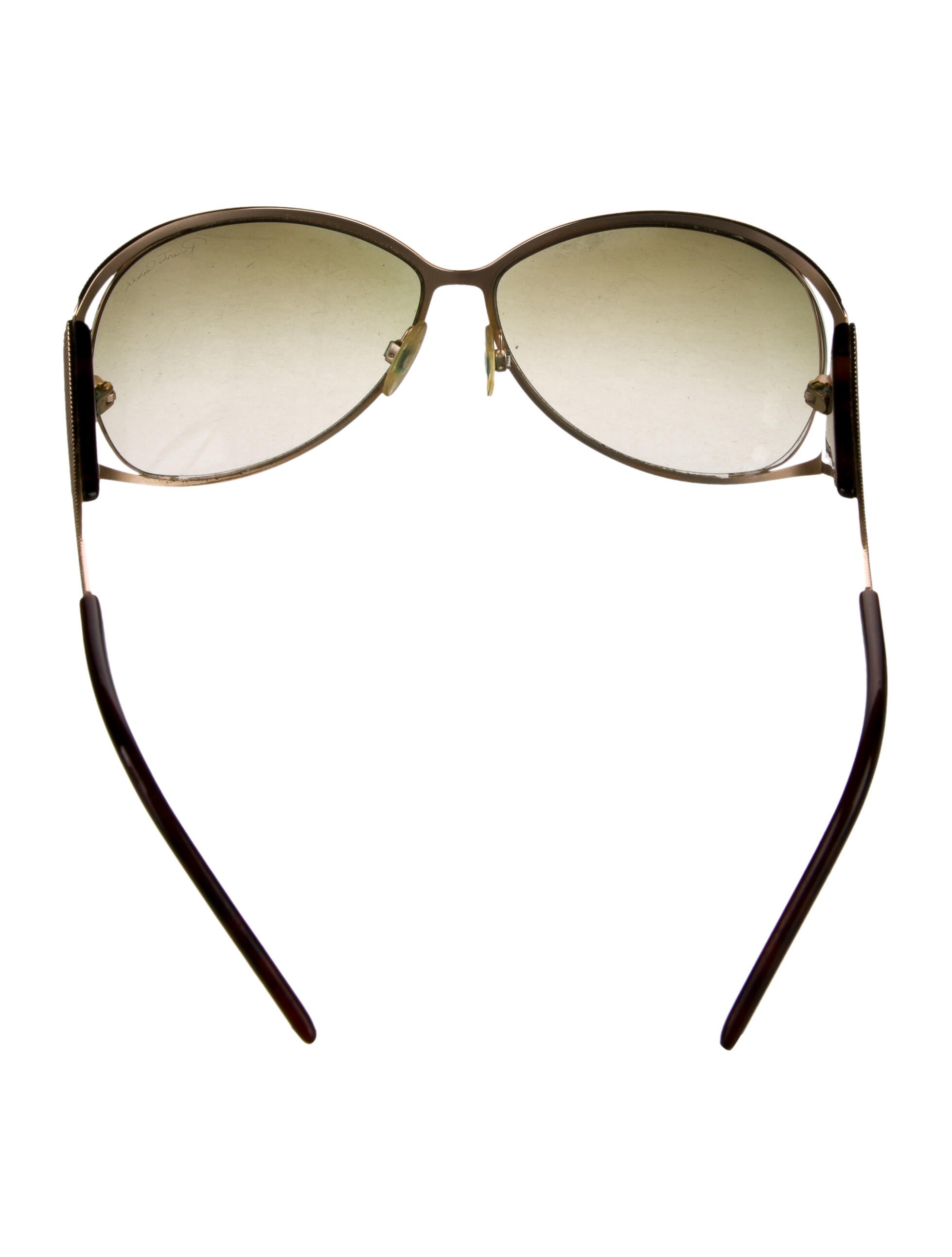 Roberto Cavalli Oversize Gradient Sunglasses