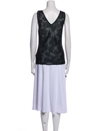 Roberto Cavalli V-Neck Sleeveless Tunic