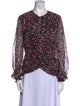 Roberto Cavalli Silk Printed Blouse