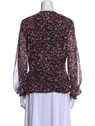 Roberto Cavalli Silk Printed Blouse