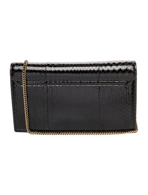 Roberto Cavalli Snakeskin Clutch