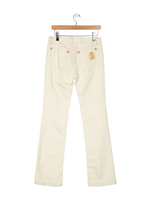 Roberto Cavalli Mid-Rise Wide Leg Jeans