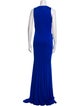 Roberto Cavalli V-Neck Long Dress