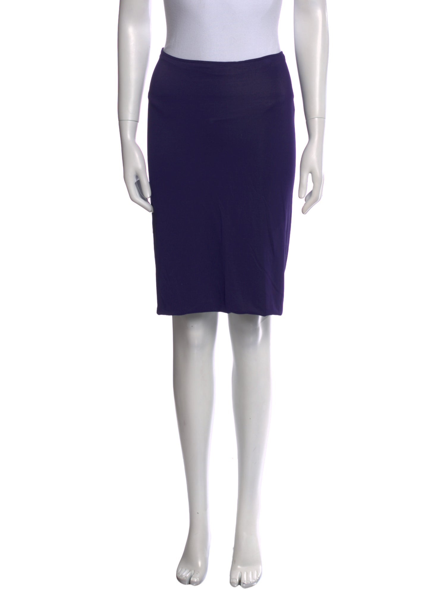 Roberto Cavalli Pleated Accents Knee-Length Skirt