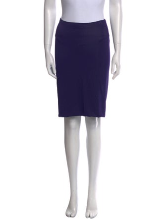 Roberto Cavalli Pleated Accents Knee-Length Skirt