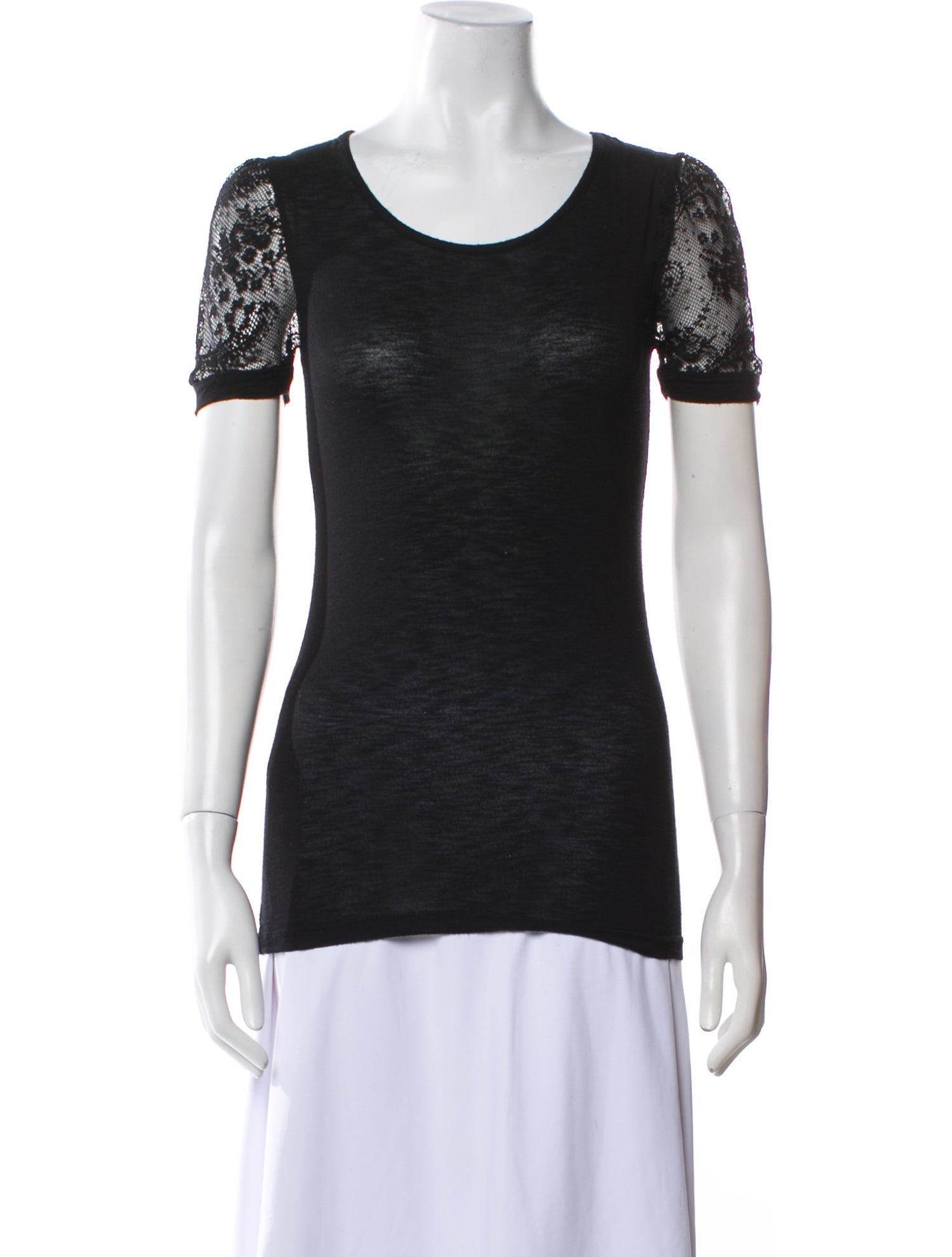 Roberto Cavalli Scoop Neck Short Sleeve T-Shirt