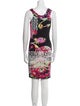Roberto Cavalli Nylon Knee-Length Dress