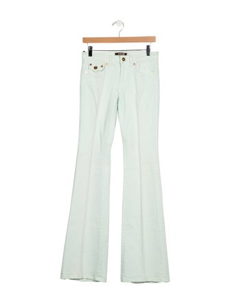 Roberto Cavalli Mid-Rise Wide Leg Jeans