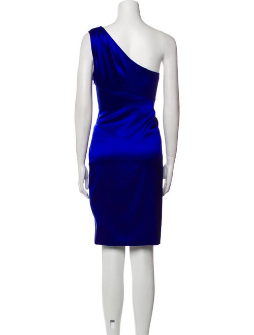 Roberto Cavalli Silk Knee-Length Dress