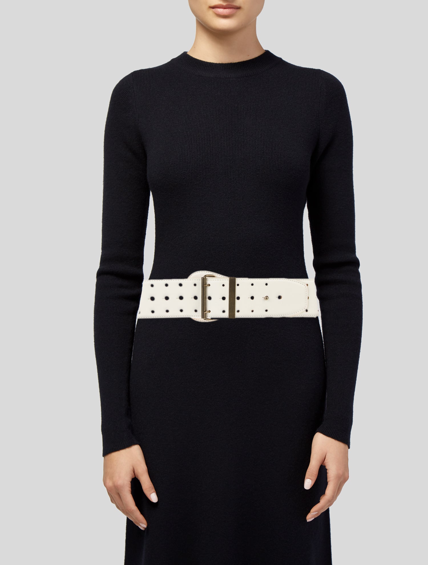 Roberto Cavalli Wide Leather Waist Belt