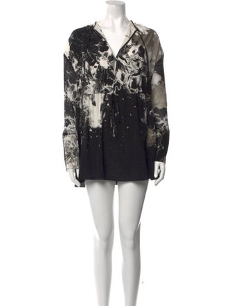 Roberto Cavalli Silk Mini Dress