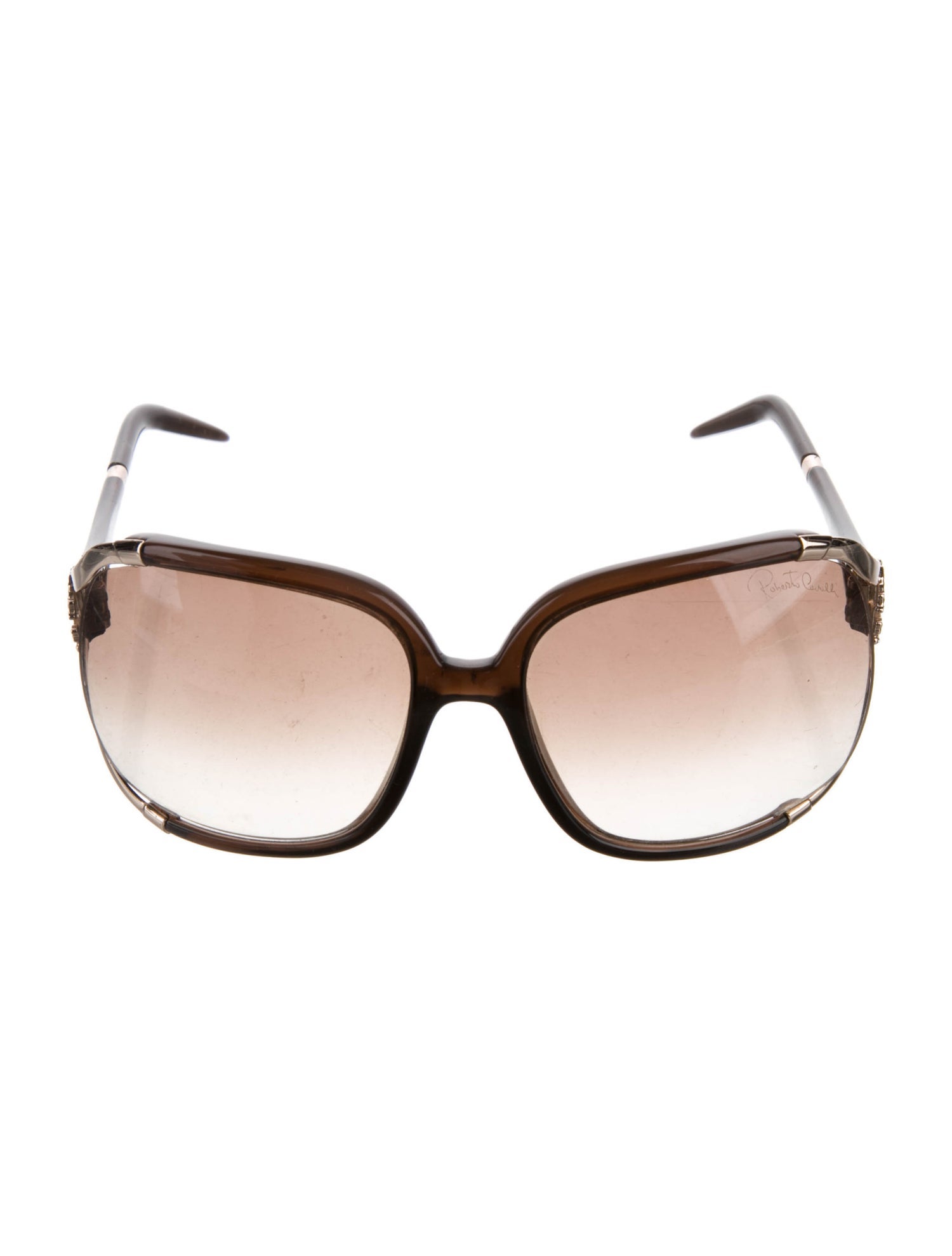 Roberto Cavalli Oversize Gradient Sunglasses