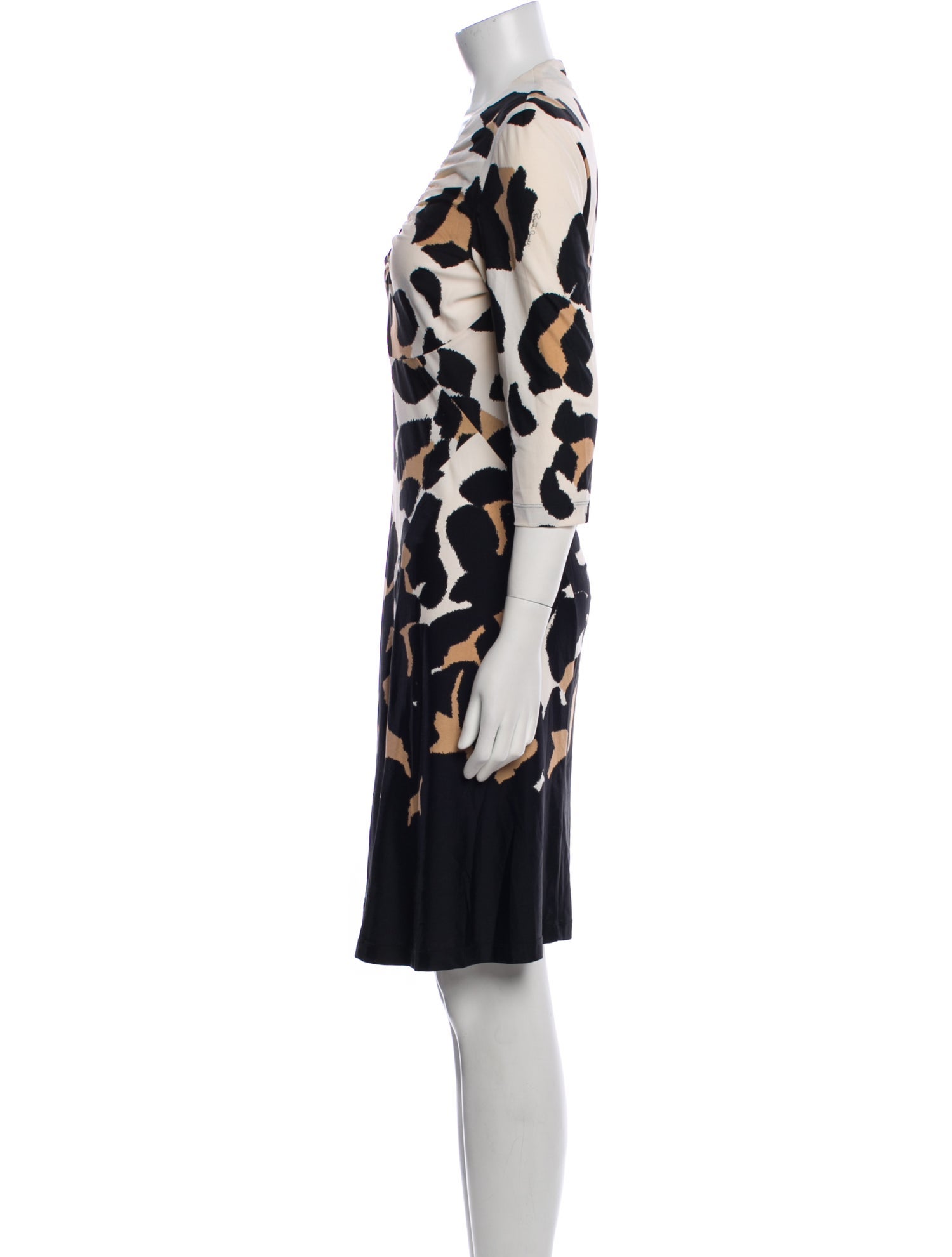 Roberto Cavalli Nylon Knee-Length Dress