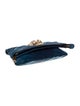Roberto Cavalli Suede Clutch