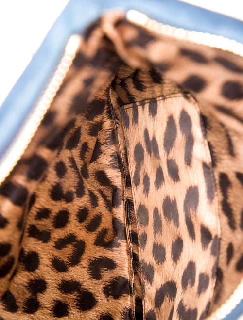 Roberto Cavalli Suede Clutch