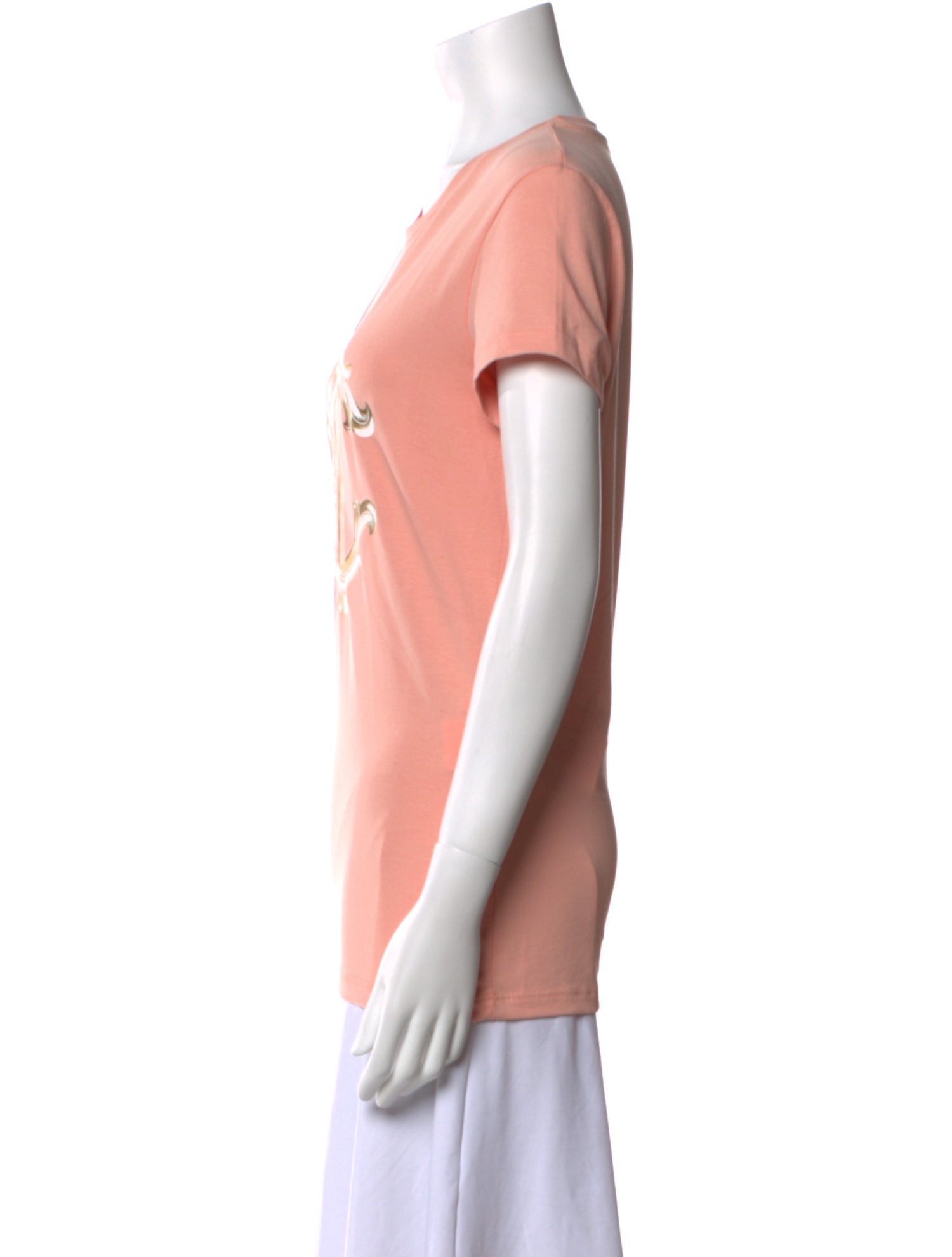 Roberto Cavalli Graphic Print Crew Neck T-Shirt