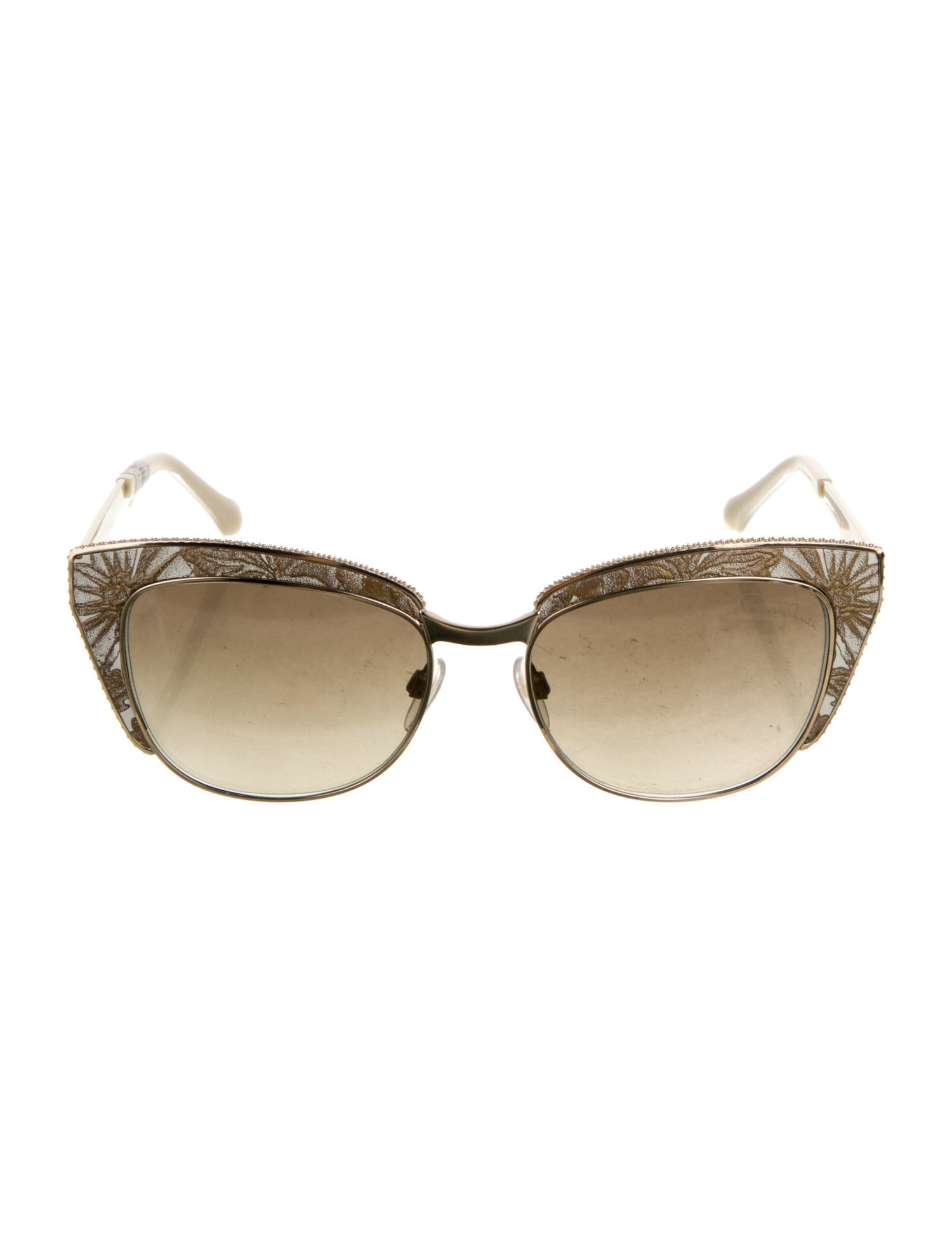 Roberto Cavalli Cat-Eye Tinted Sunglasses