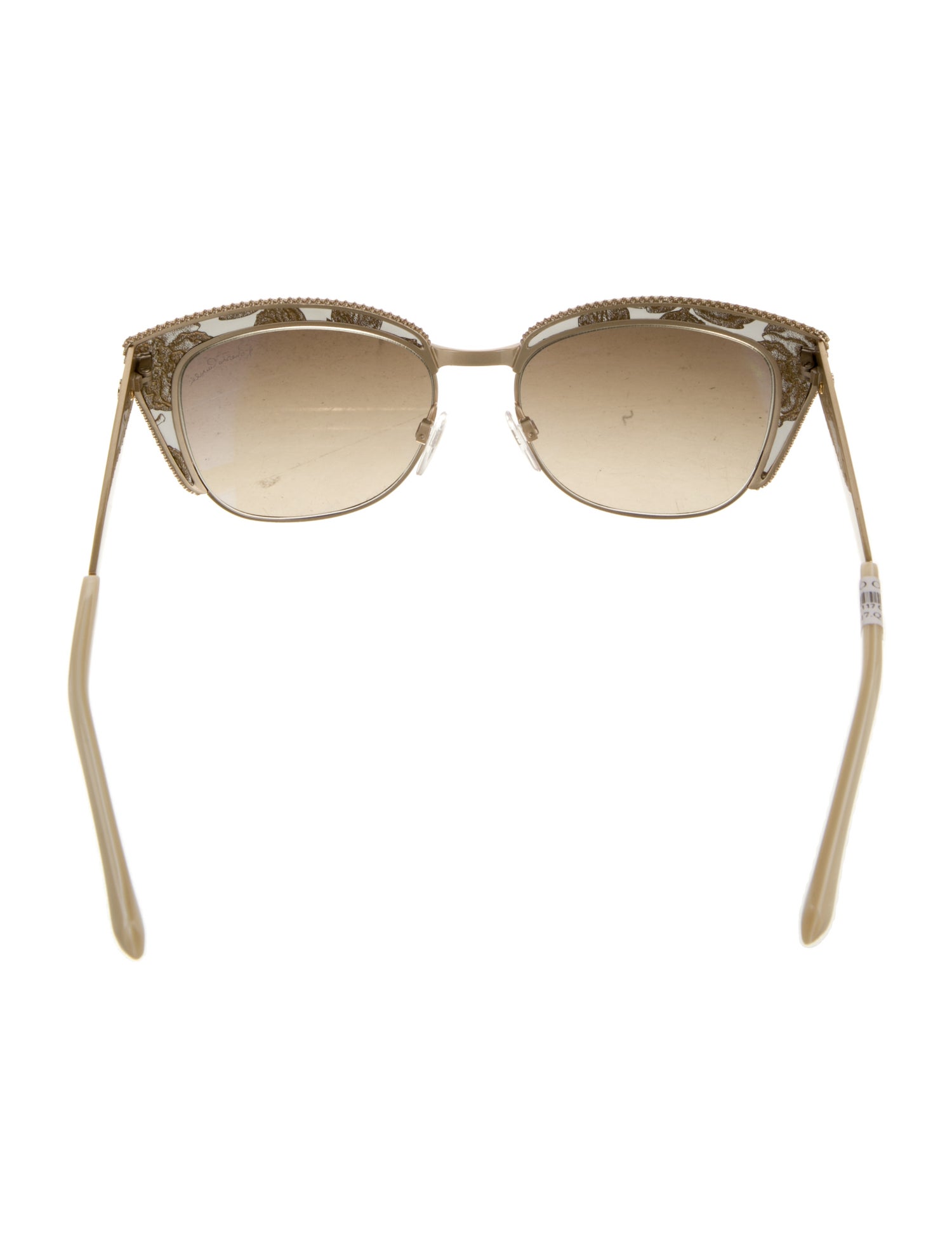 Roberto Cavalli Cat-Eye Tinted Sunglasses