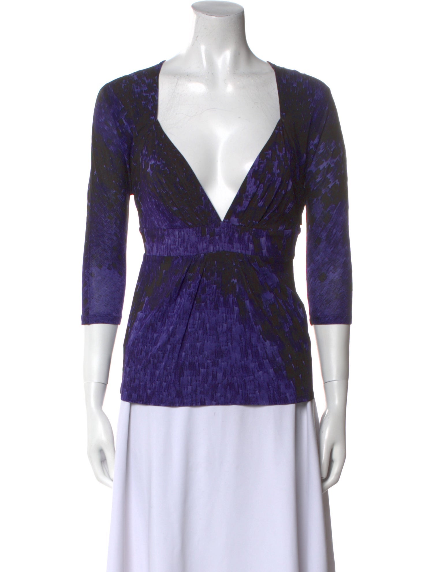 Roberto Cavalli Nylon Printed Top