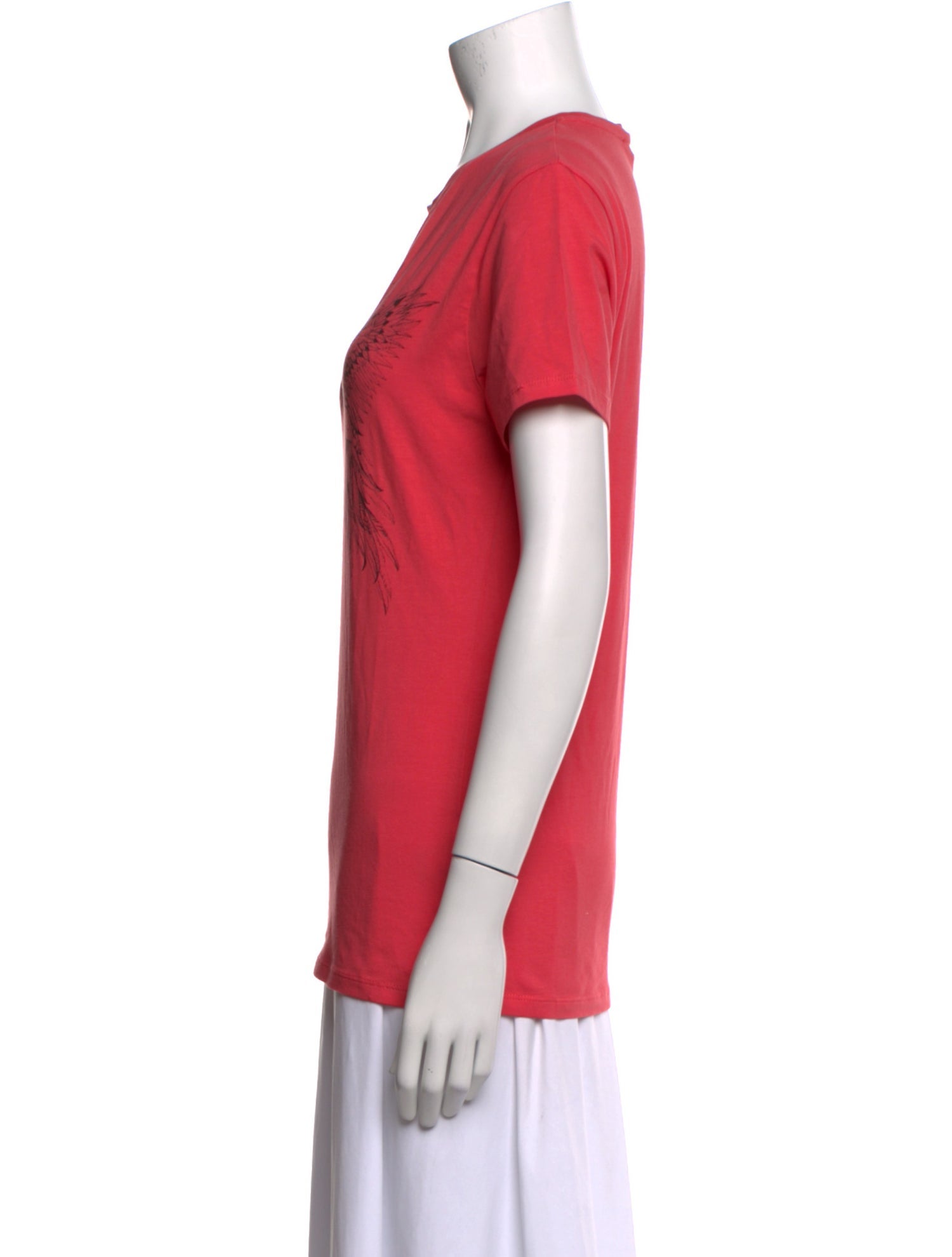 Roberto Cavalli Graphic Print Crew Neck T-Shirt