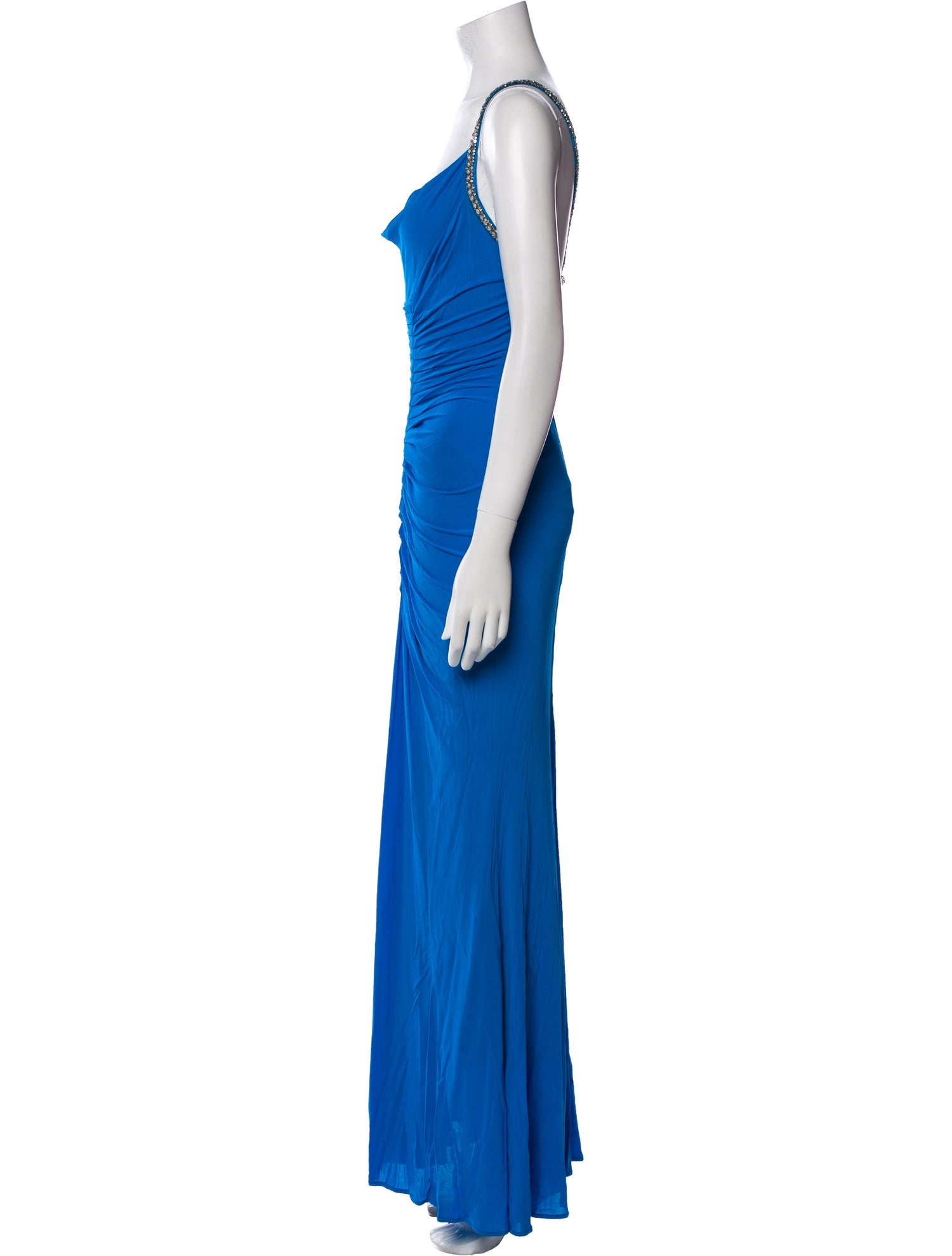 Roberto Cavalli Cowl Neck Long Dress