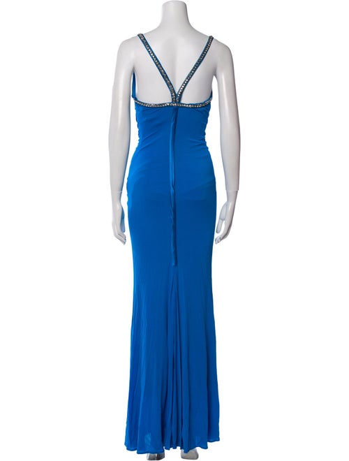 Roberto Cavalli Cowl Neck Long Dress