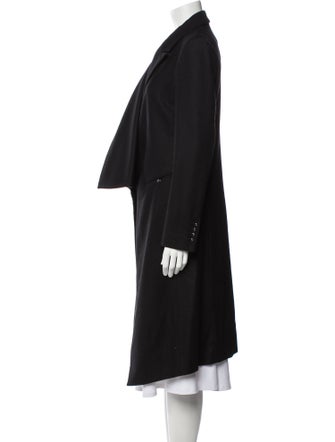 Roberto Cavalli Virgin Wool Trench Coat