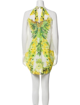 Roberto Cavalli Printed Mini Dress