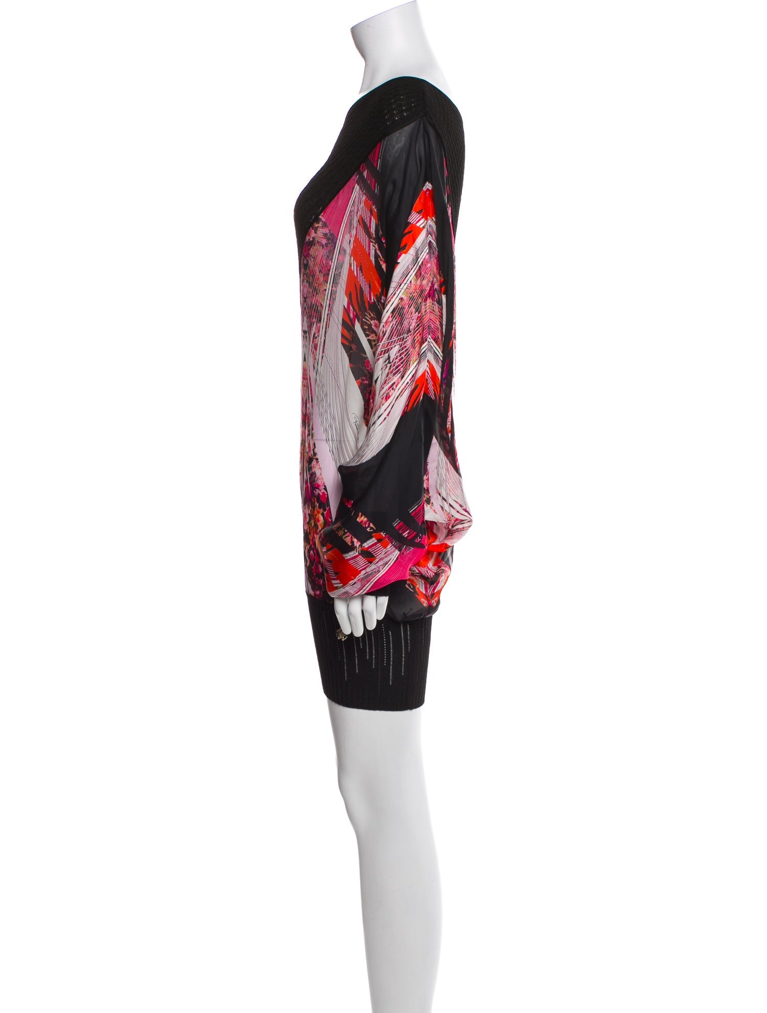 Roberto Cavalli Printed Mini Dress