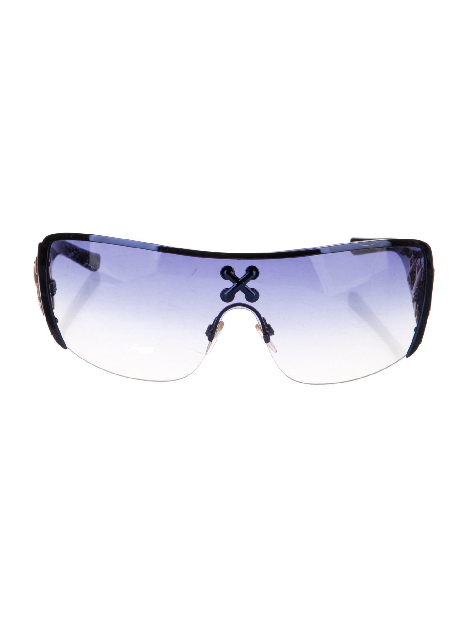Roberto Cavalli Shield Gradient Sunglasses
