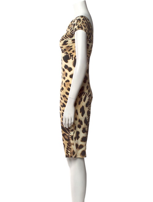 Roberto Cavalli Nylon Knee-Length Dress