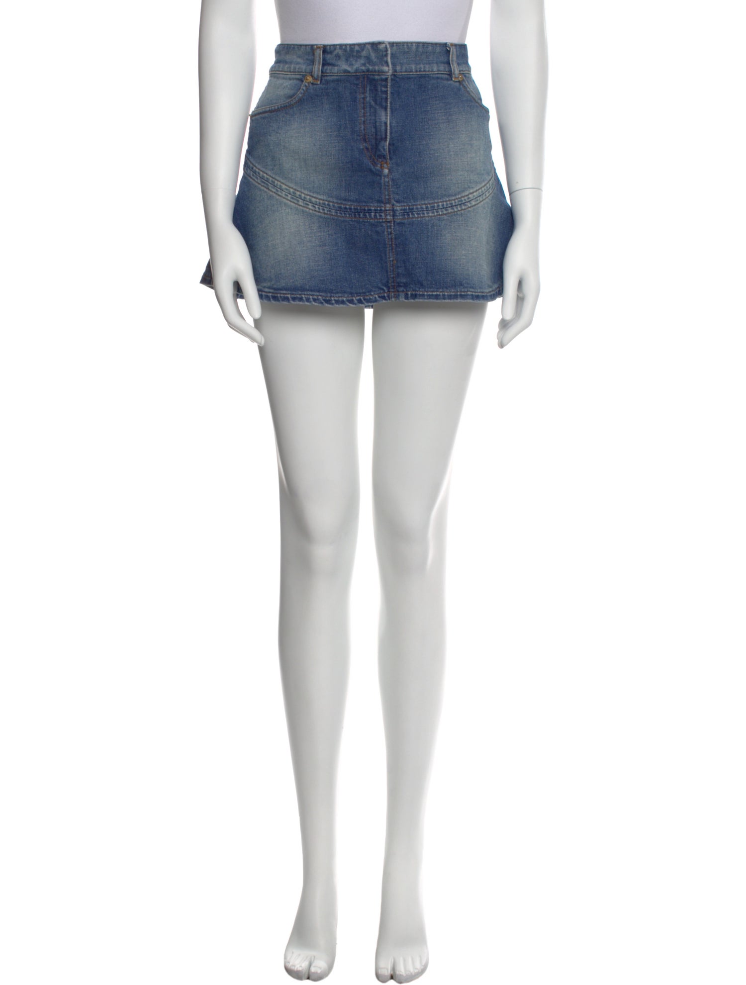 Roberto Cavalli Crystal Embellishments Mini Skirt