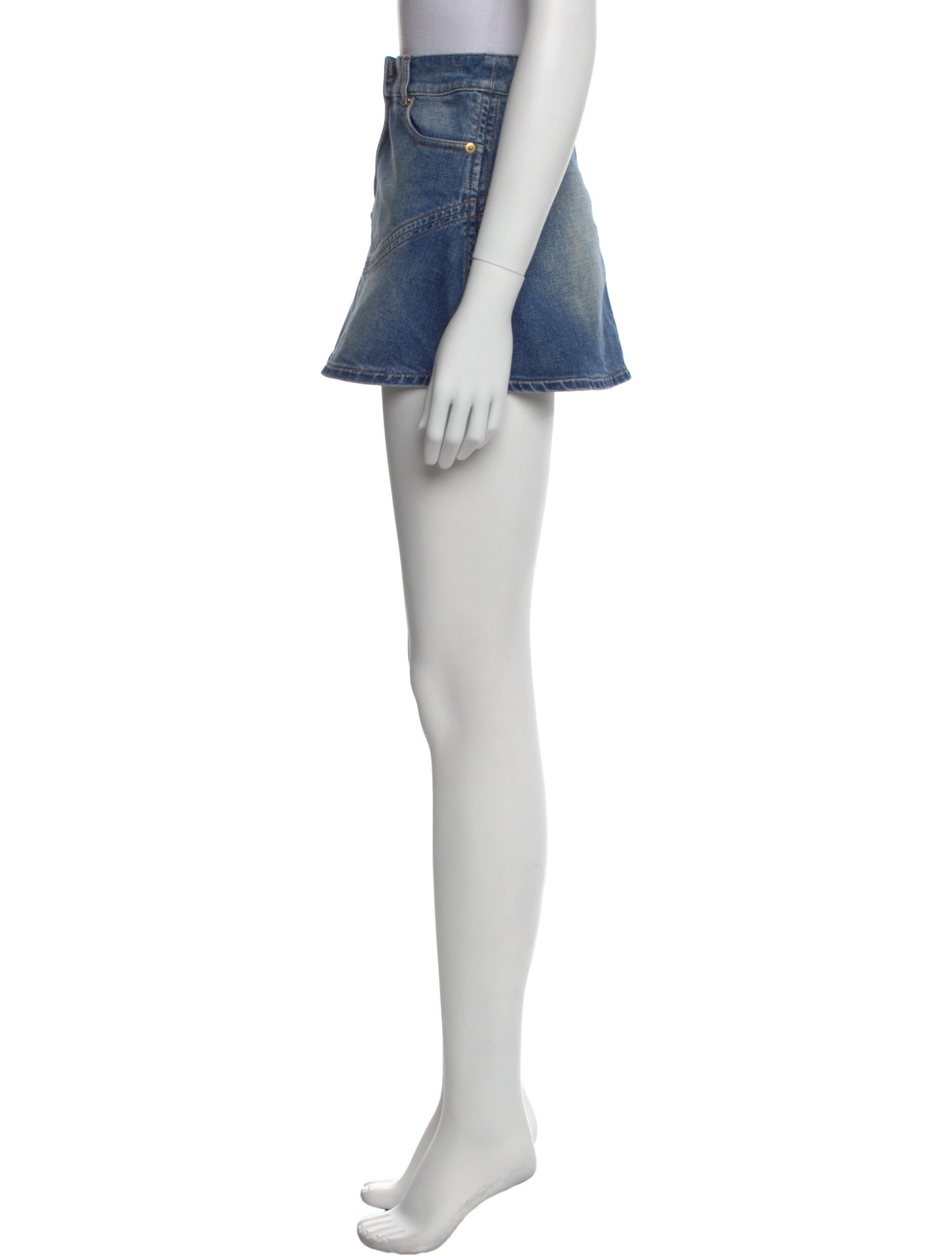 Roberto Cavalli Crystal Embellishments Mini Skirt