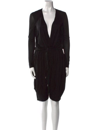 Roberto Cavalli Plunge Neckline Romper