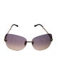 Roberto Cavalli Oversize Tinted Sunglasses